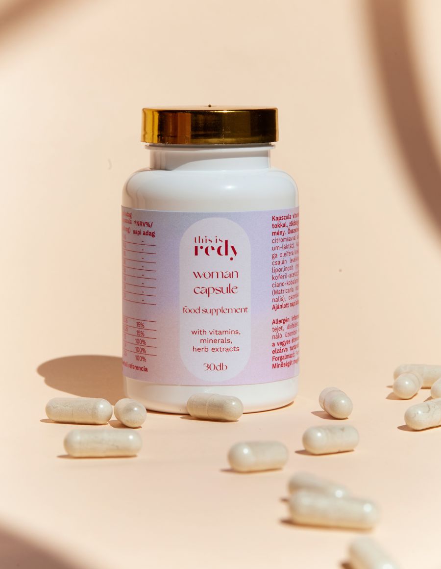 this is Redy woman capsule értrendkiegészítő kapszula 
